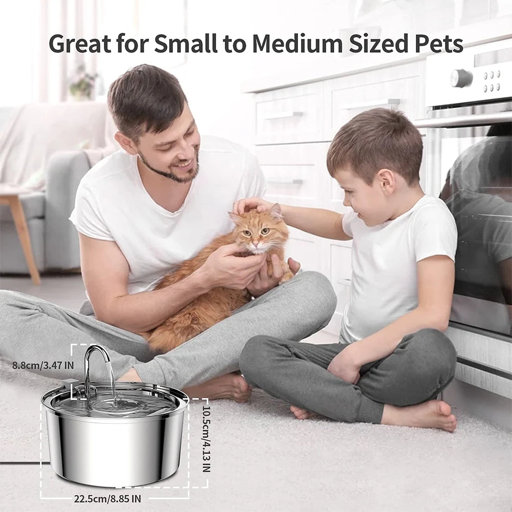 Stainless Steel Pet Water Feeder 
