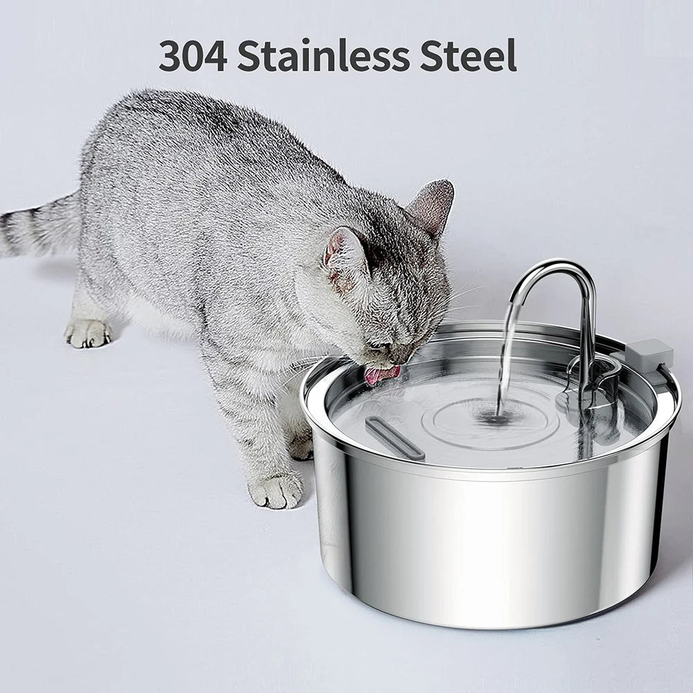 Stainless Steel Pet Water Feeder 
