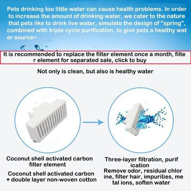 Swan Shaped Cat Water Fountain