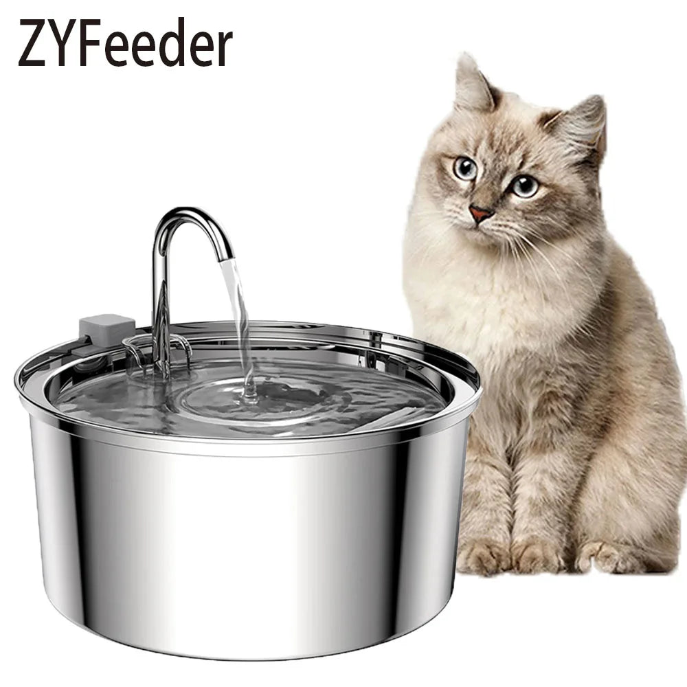 Stainless Steel Pet Water Feeder 