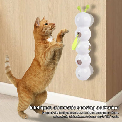 Caterpillar Motion-Activated Cat Toy