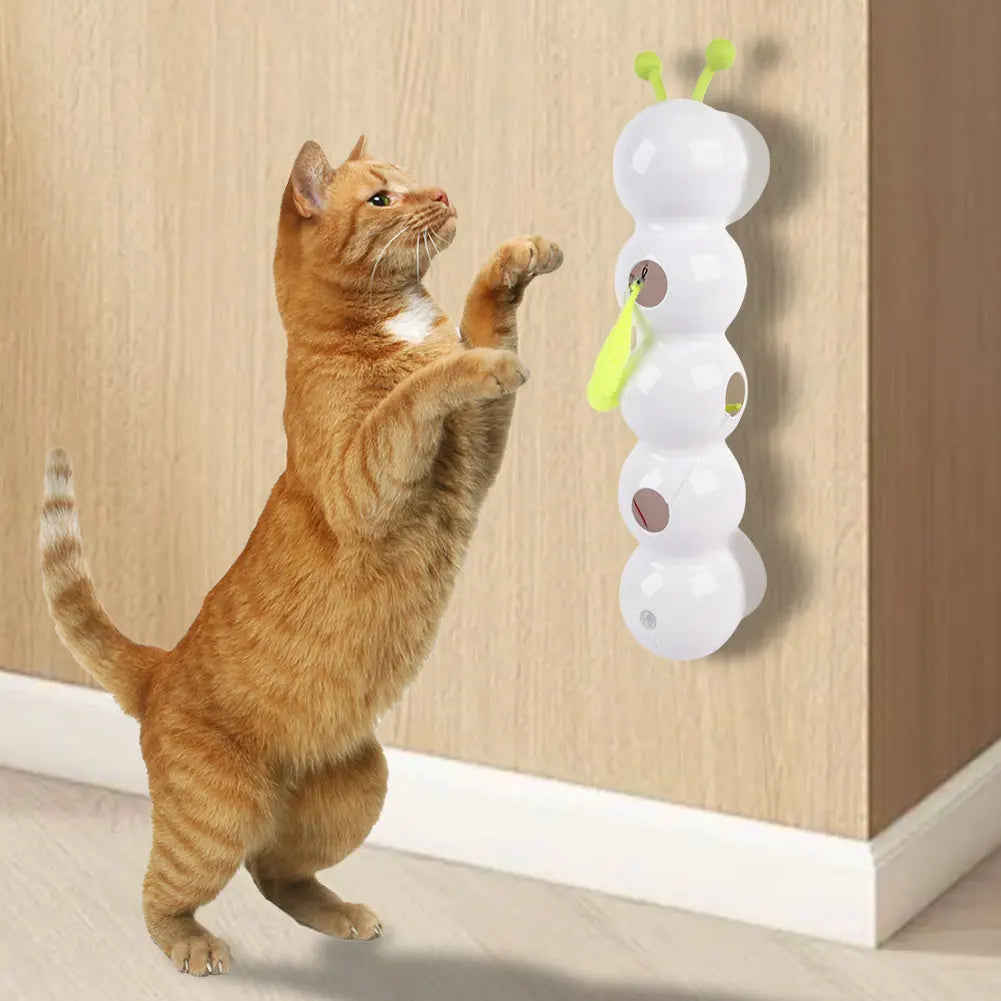 Caterpillar Motion-Activated Cat Toy